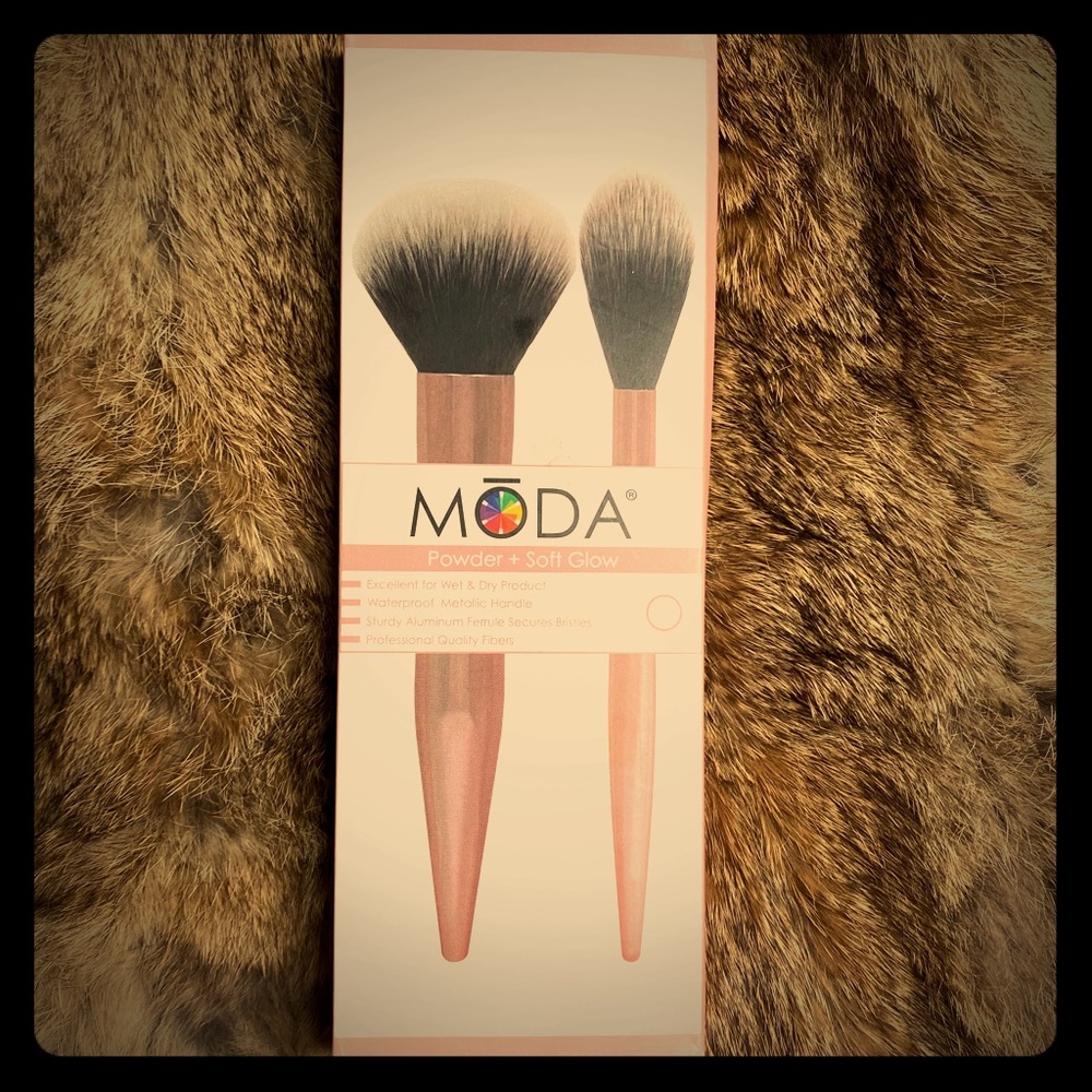 Mods Powder + Soft Glow Brush Set NIB